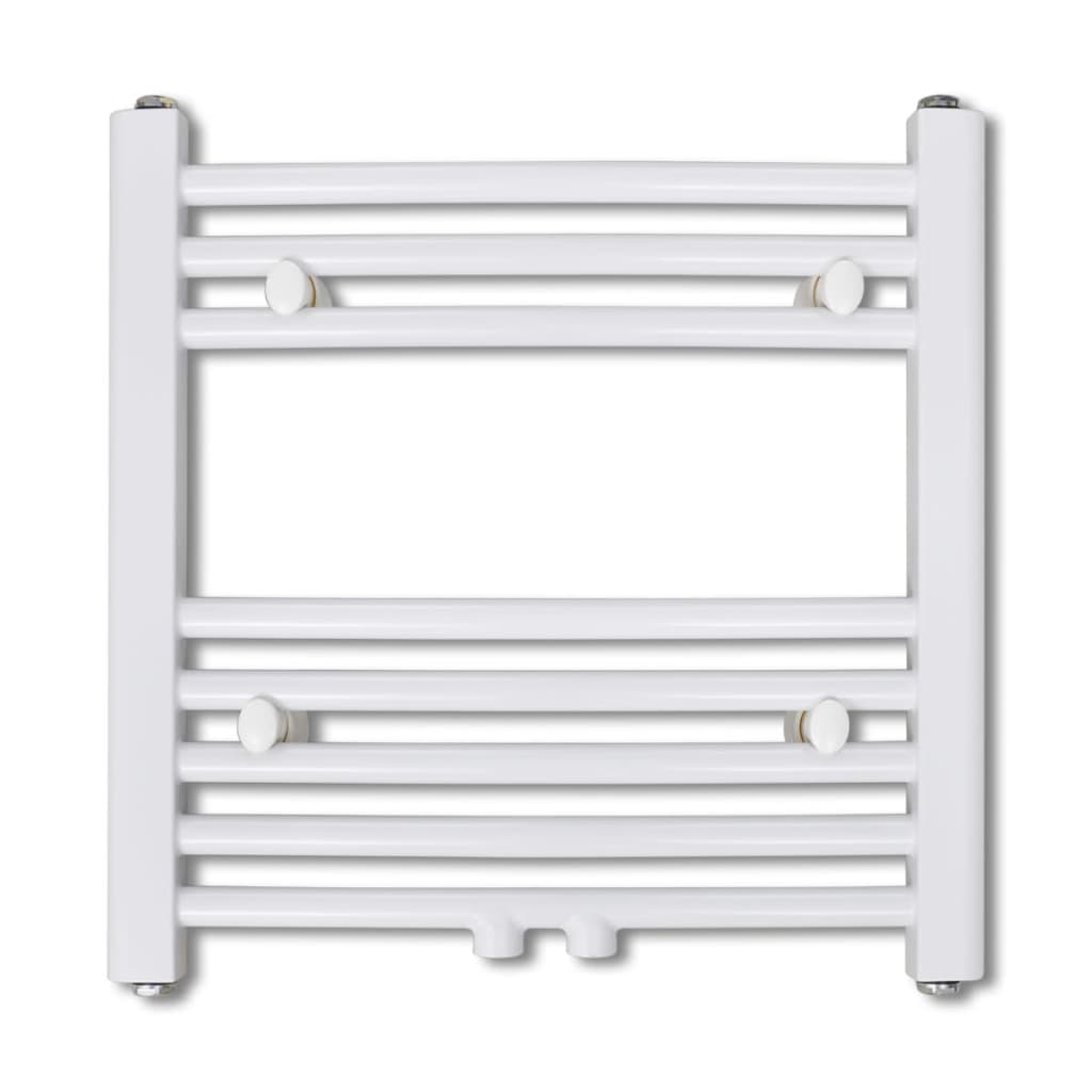 vidaXL Badheizkörper Handtuchhalter Gebogen 480x480 mm