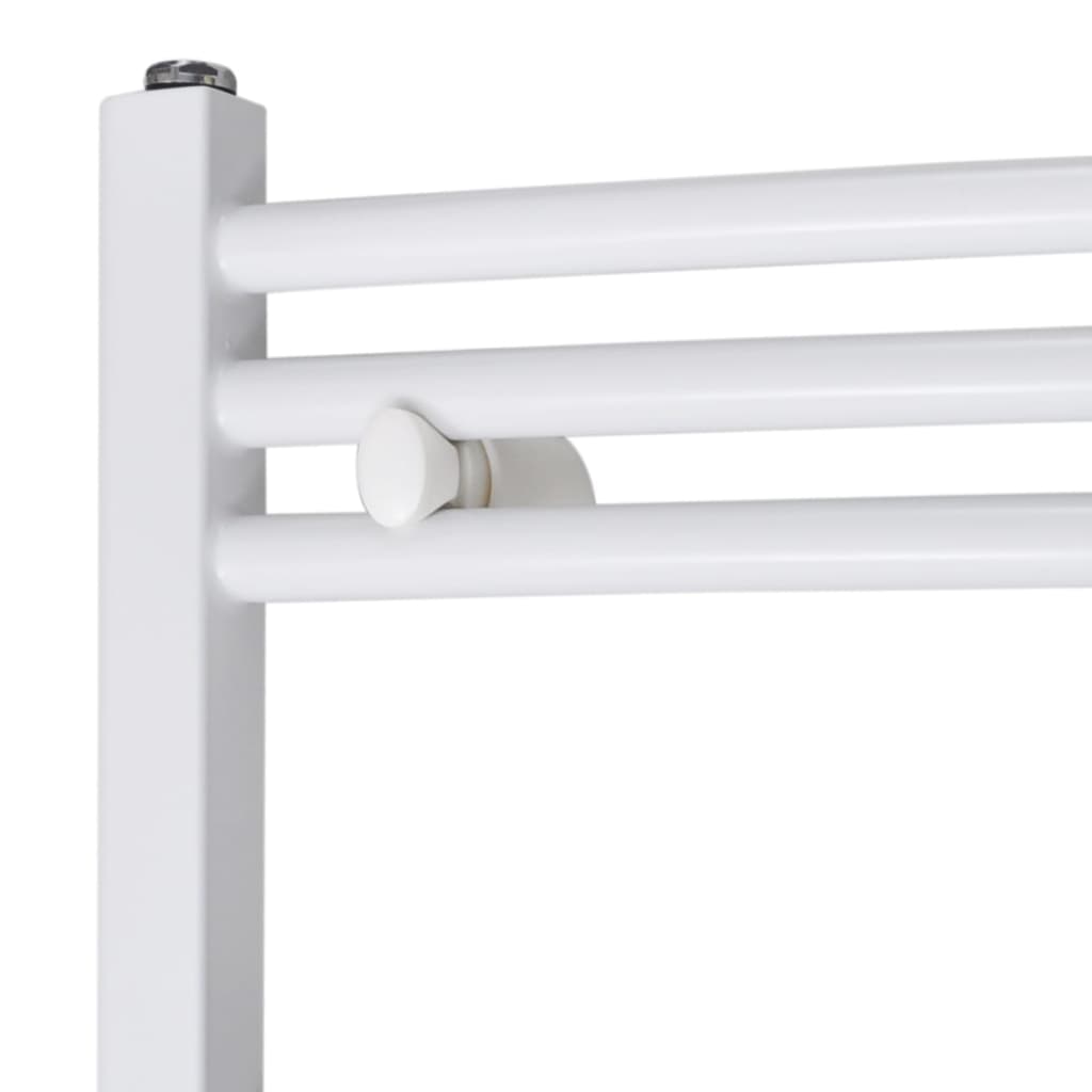 vidaXL Badheizkörper Handtuchhalter Gebogen 480x480 mm