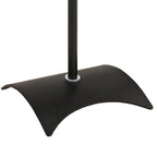 vidaXL Universal-Lautsprecherständer 2 Stk. Schwarz