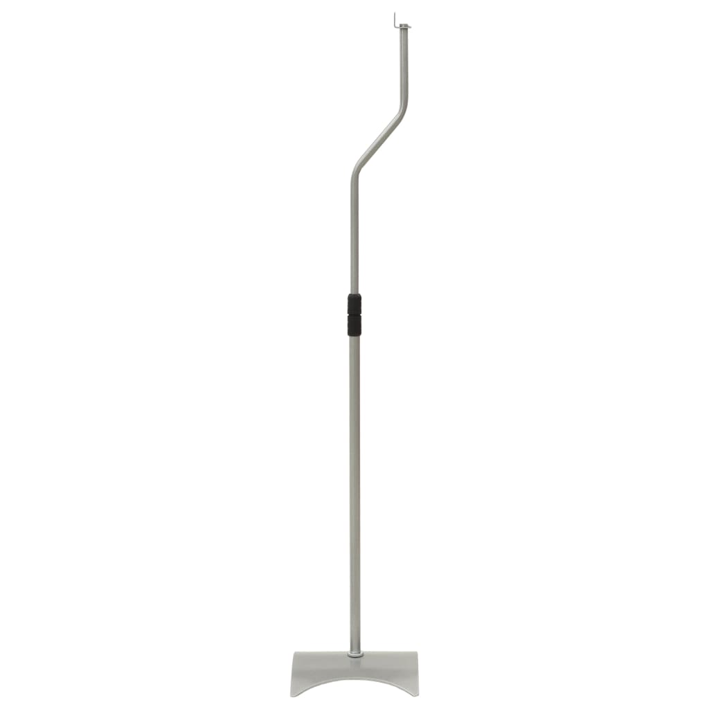 vidaXL Universal-Lautsprecherständer 2 Stk. Silbern
