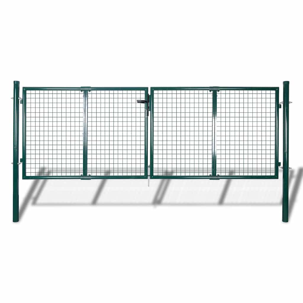 vidaXL Gartengitter für Tor Zaun Tür und Wand 300 x 75 cm