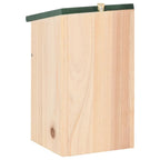 vidaXL Vogelhäuser 4 Stk. Holz 12x12x22 cm