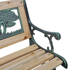 vidaXL Kinder-Gartenbank 84 cm Holz