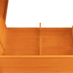 vidaXL Hühnerstall mit 1 Legenest Holz