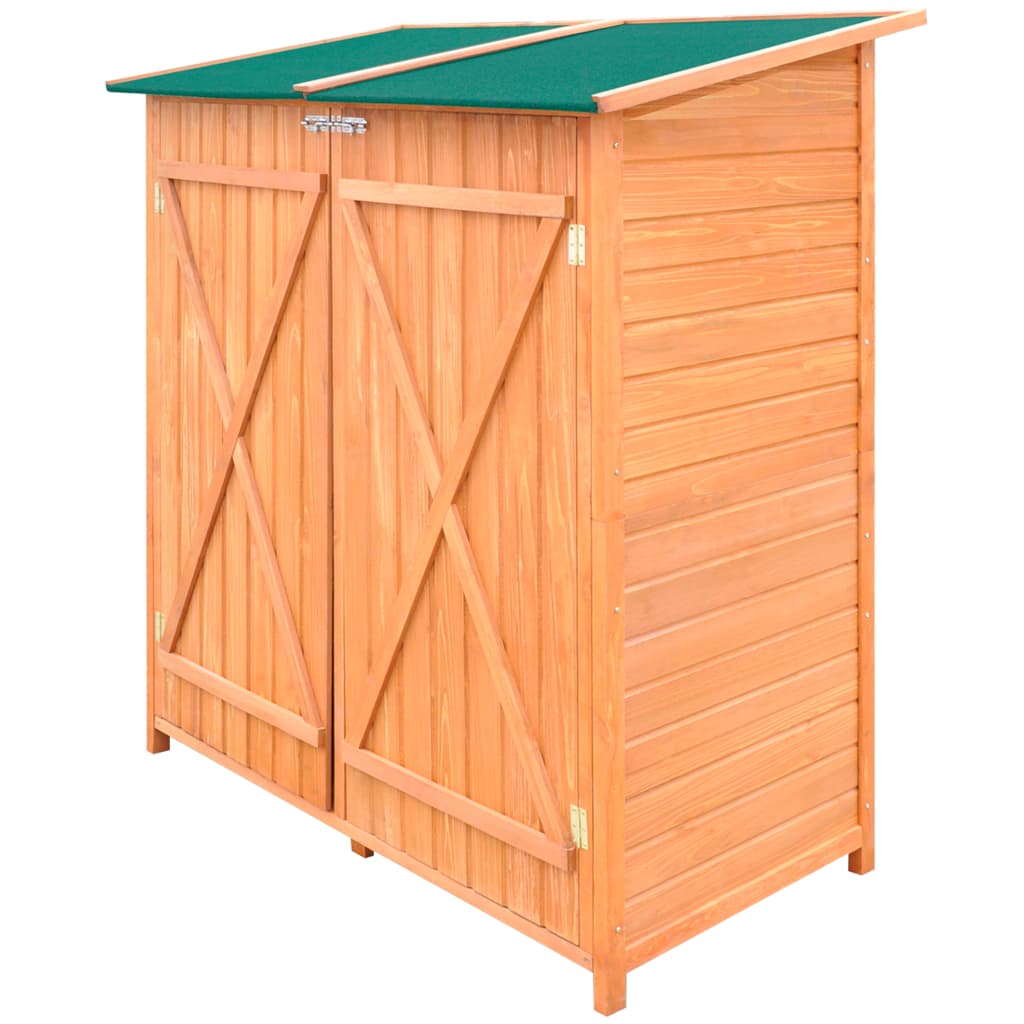 vidaXL Geräteschuppen Holz Groß