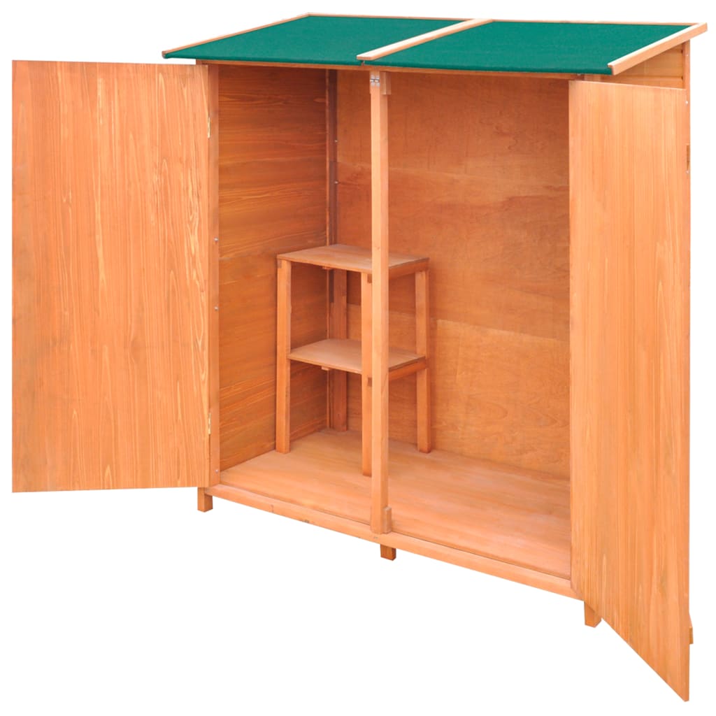 vidaXL Geräteschuppen Holz Groß