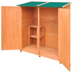 vidaXL Geräteschuppen Holz Groß