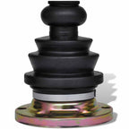 vidaXL Wellen Set Schwarz Metall