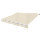 vidaXL Markisenbespannung Canvas Creme 3 x 2,5 m (ohne Rahmen)