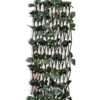 vidaXL Weidengitter 5 Stk. mit künstlichen Blättern 180×90 cm