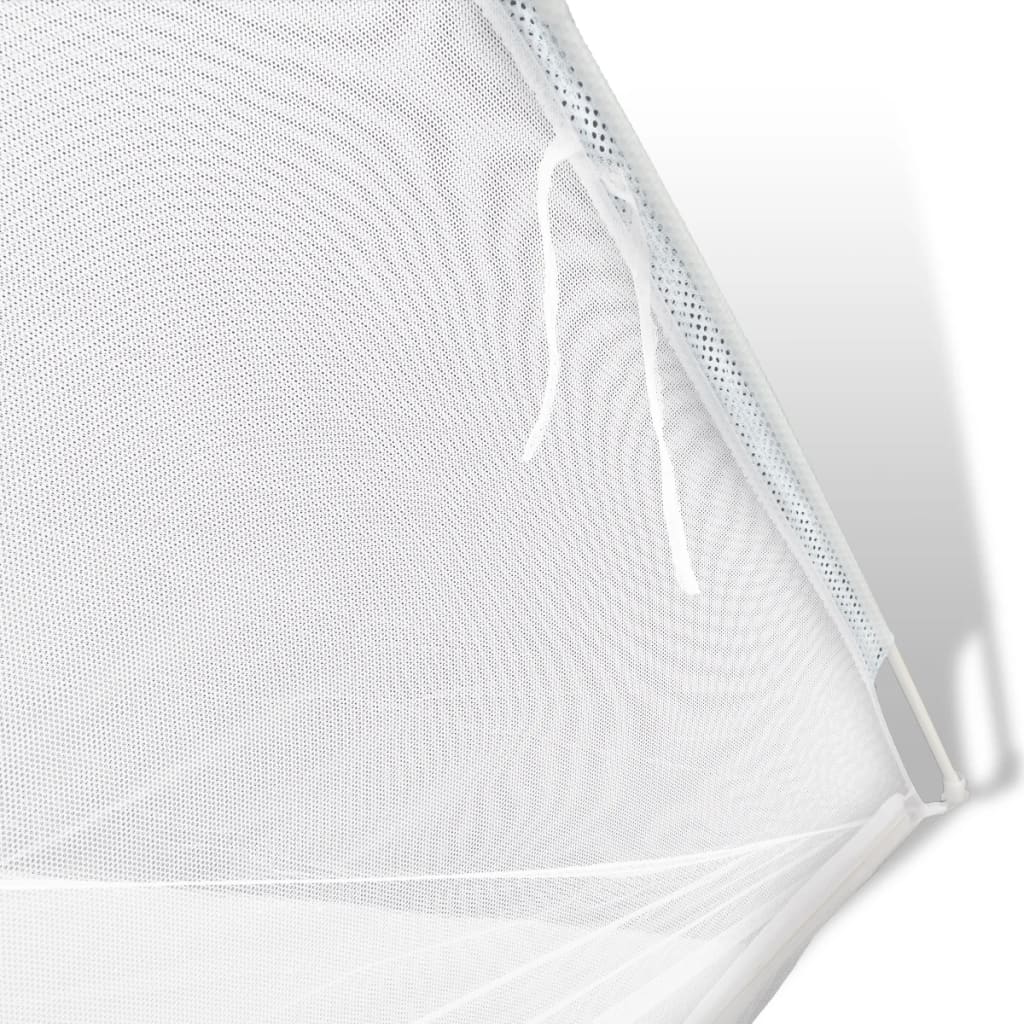 Mongolei Netz Moskitonetz 2 Türen 200 x 120 x 130 cm weiß