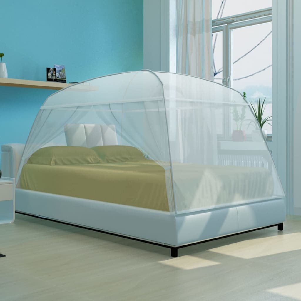 Moskitonetz Bett zwei Türe Set 200 x 180 x 150 cm