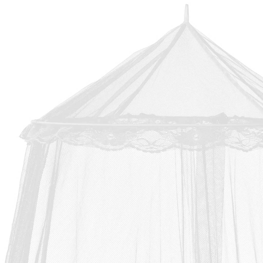 vidaXL Moskitonetz 2 Stk. Rund 56x325x230 cm