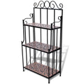 vidaXL Pflanzenständer Mosaik Terracotta