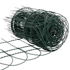 vidaXL Beetzaun Pulverbeschichtetes Eisen 10x0,4 m