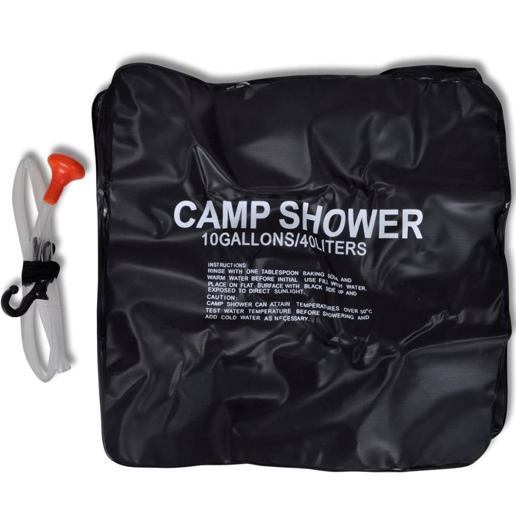 vidaXL Campingdusche Solar 40 L