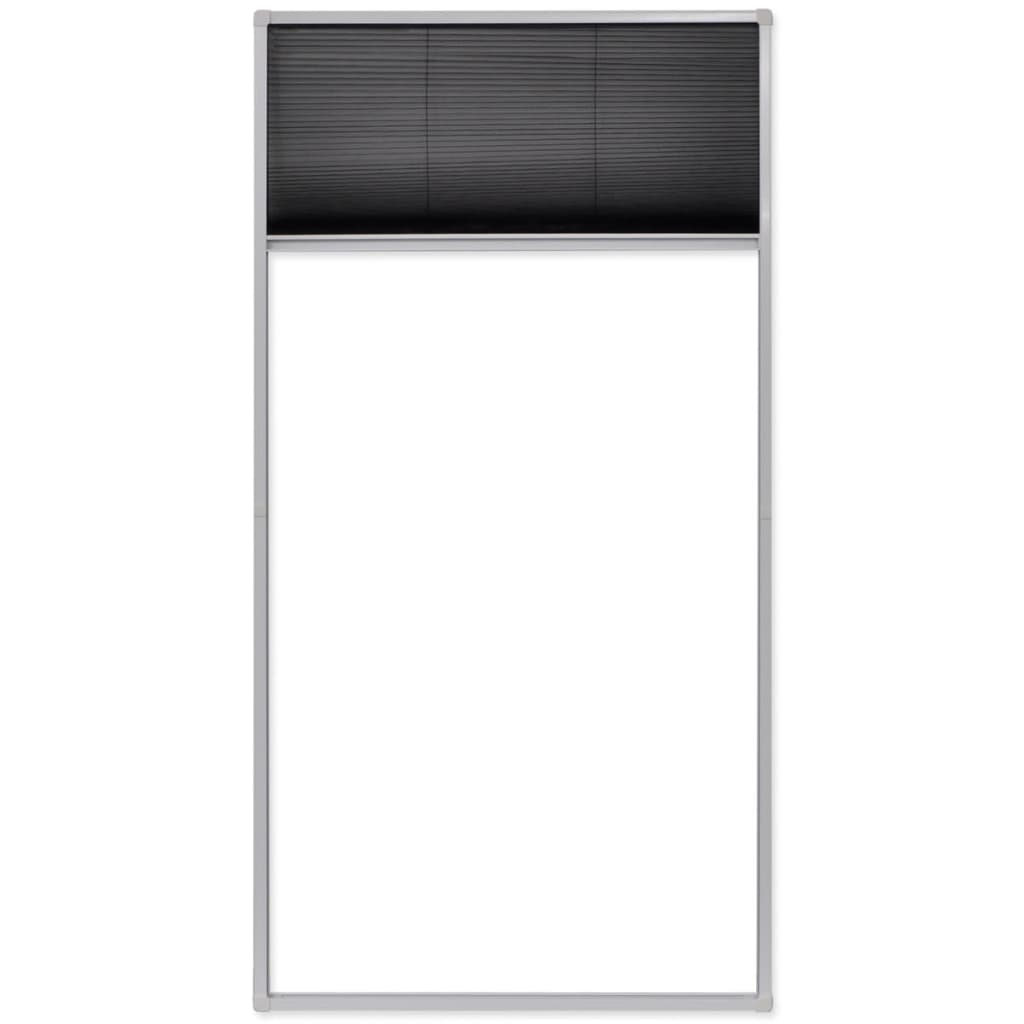 vidaXL Plisse Insektenschutz-Fenster 80×160 cm