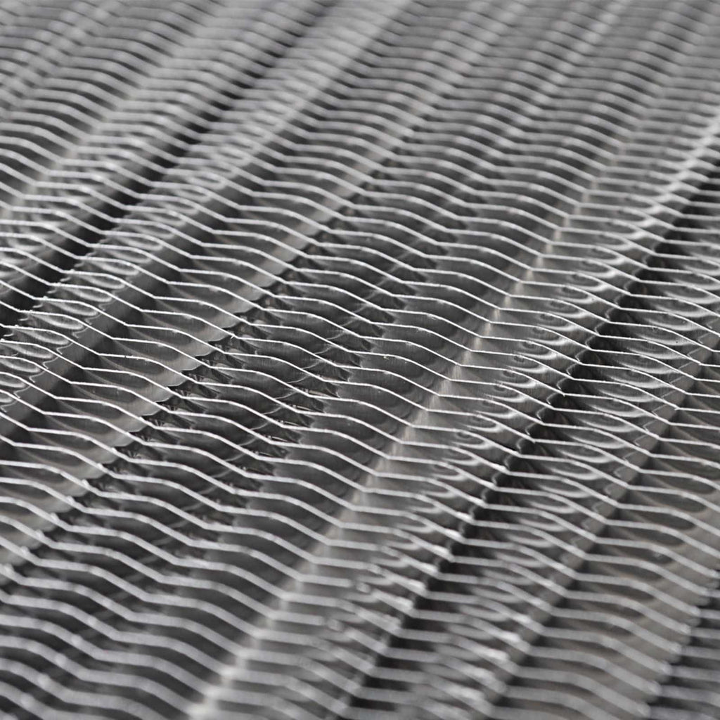 vidaXL Wasser Kühler Schwarz Metall