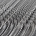 vidaXL Wasser Kühler Schwarz Metall