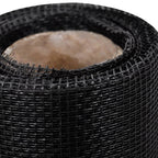 vidaXL Fliegengitter Fiberglas 100x1000 cm Schwarz