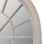 vidaXL Rustikaler Gartenspiegel Bogen 60×116 cm für Indoor und Outdoor