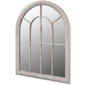 vidaXL Rustikaler Gartenspiegel Bogen 60×116 cm für Indoor und Outdoor