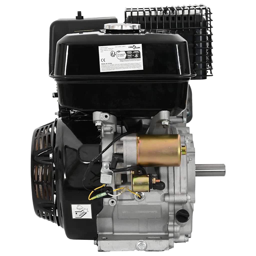 vidaXL Benzinmotor 15 PS 11 kW Schwarz