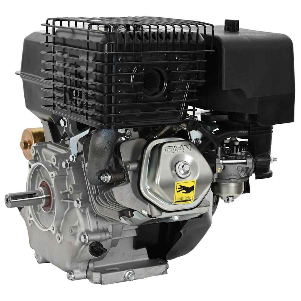 vidaXL Benzinmotor 15 PS 11 kW Schwarz
