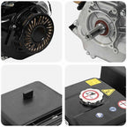 vidaXL Benzinmotor 15 PS 11 kW Schwarz