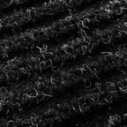 vidaXL Türmatte Schwarz 90 x 60 cm PVC
