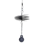 vidaXL Kaminbesen Rund 20 cm Durchmesser