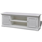 vidaXL TV-Schrank Weiß Holz