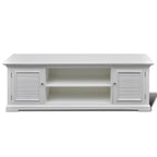vidaXL TV-Schrank Weiß Holz