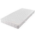 vidaXL Matratze mit waschbarem Bezug 200×90×17 cm H3