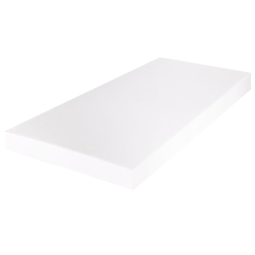 vidaXL Matratze mit waschbarem Bezug 200×90×17 cm H3