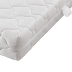 vidaXL Matratze mit waschbarem Bezug 200×90×17 cm H3
