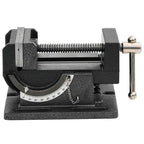 vidaXL Maschinenschraubstock Kippbar Handbetrieben 110 mm