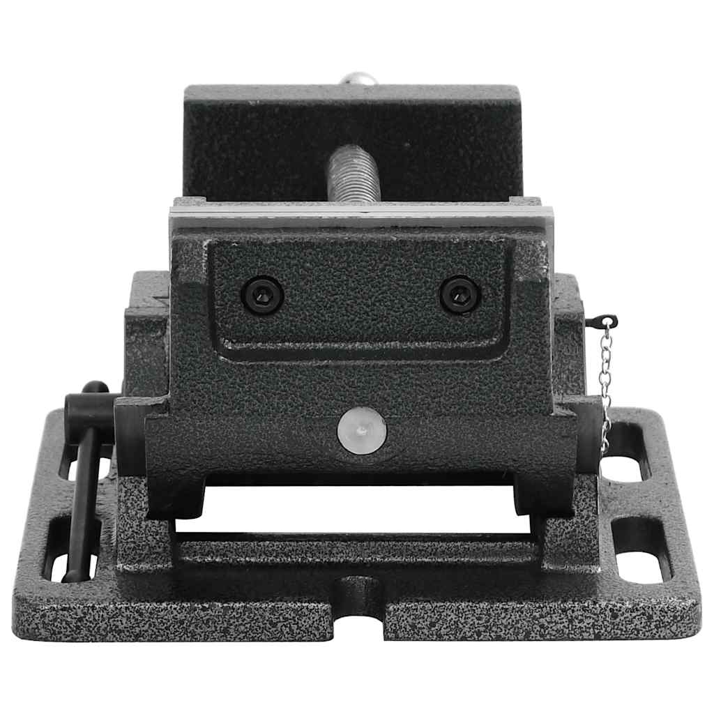 vidaXL Maschinenschraubstock Kippbar Handbetrieben 110 mm