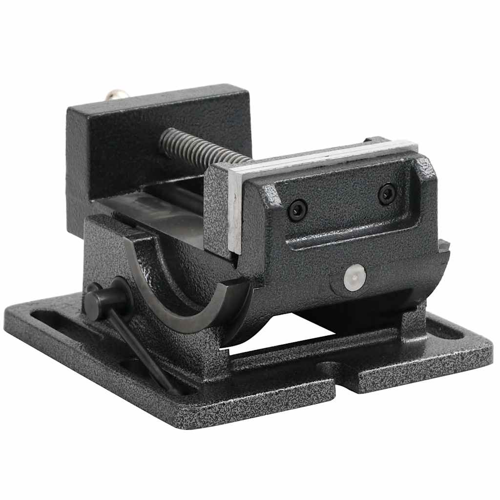 vidaXL Maschinenschraubstock Kippbar Handbetrieben 110 mm