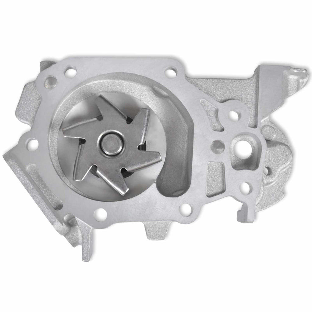 vidaXL Wasserpumpe Silber Metall