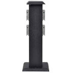 vidaXL Steckdosensäule Schwarz
