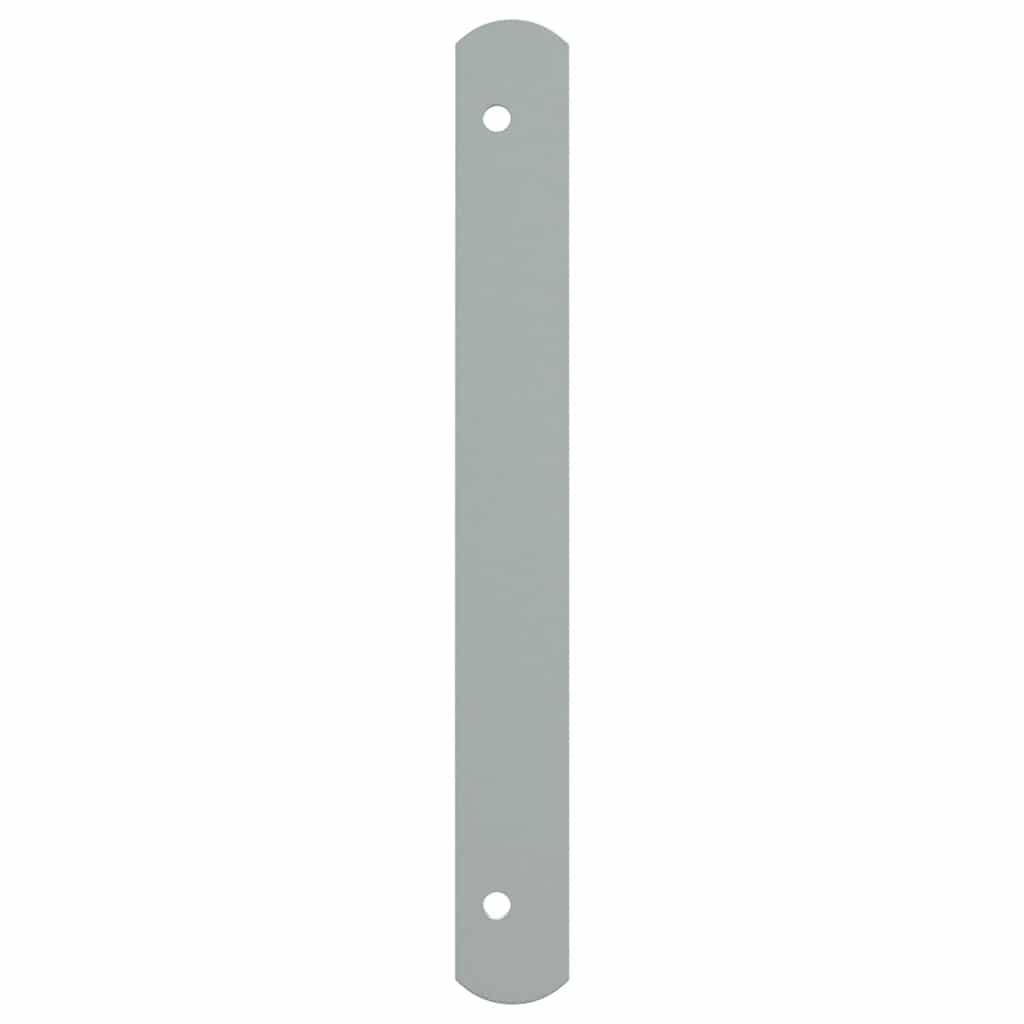 vidaXL Fenstergitter Verstellbar mit 2 Querstäben 500-650 mm