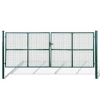 vidaXL Gartentor aus Maschengewebe 400x150 cm