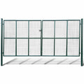 vidaXL Maschen-Gartentor 400x175 cm