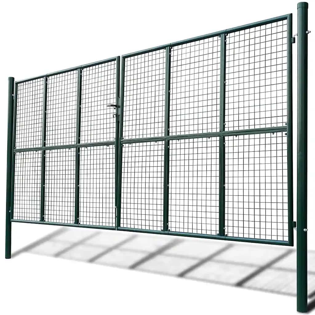 vidaXL Maschen-Gartentor 400x175 cm
