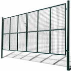 vidaXL Maschen-Gartentor 400x175 cm