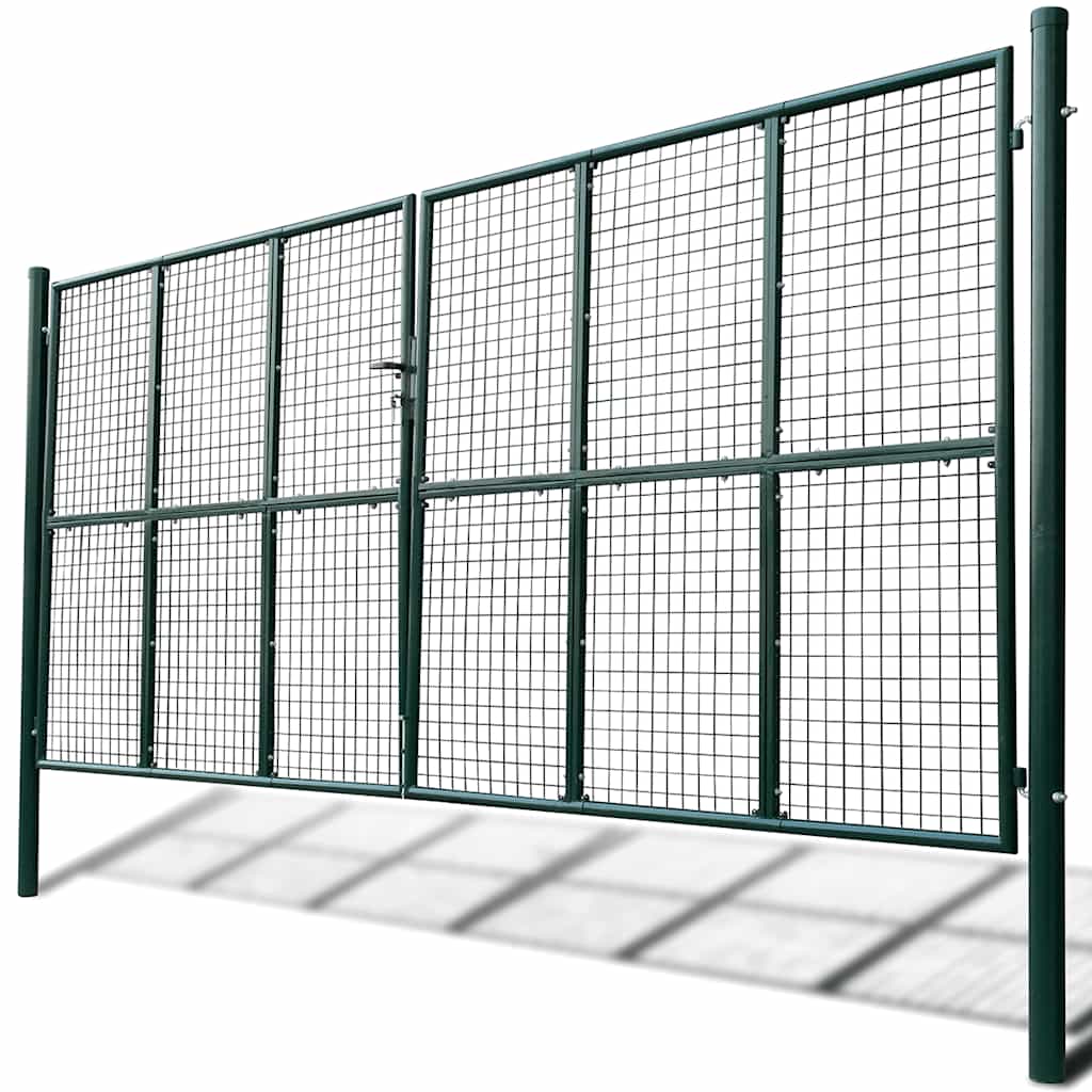 vidaXL Maschen-Gartentor 400x175 cm