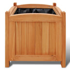 vidaXL Holz-Hochbeet 30x30x30 cm 2 Stk.