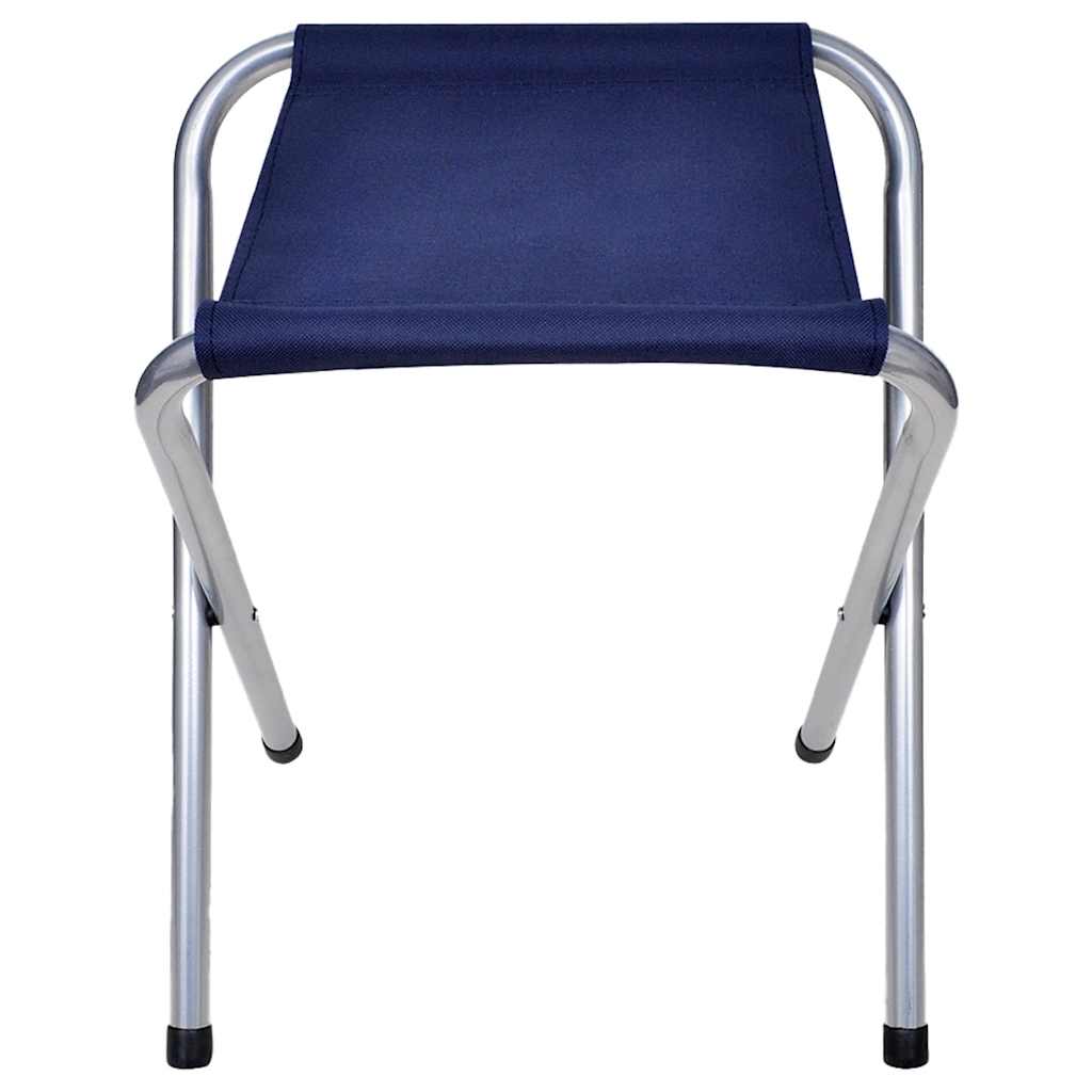 vidaXL Campingtisch mit 4 Hockern Klappbar Höhenverstellbar 120x60 cm