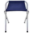 vidaXL Campingtisch mit 4 Hockern Klappbar Höhenverstellbar 120x60 cm